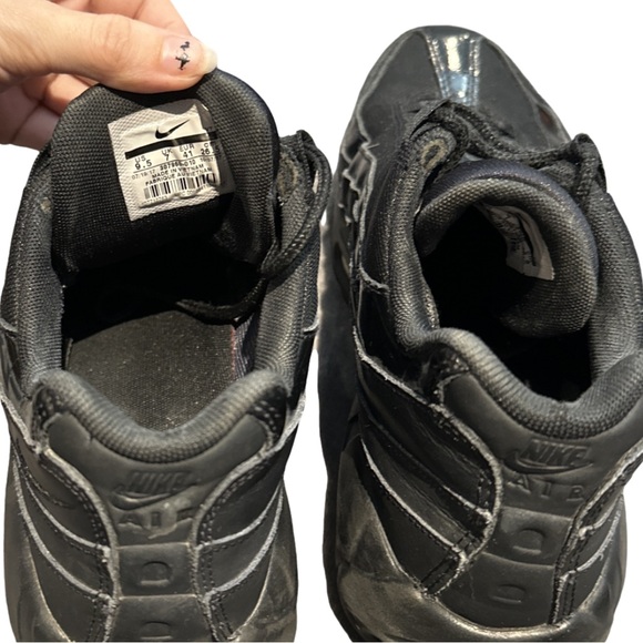 NIKE AIR MAX 95 women's essential "triple black" sneakers, pre-loved, size 9.5. - Picture 9 of 9
